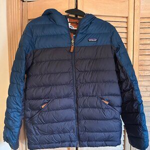 Patagonia Kids' Reversible Down Sweater Hoody Jacket